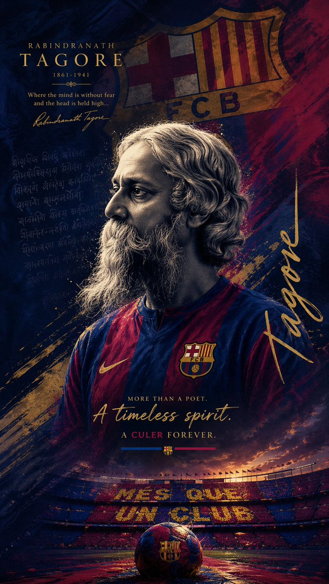 产品视觉 GPT Image 2 提示词：Epic FC Barcelona Heritage Poster