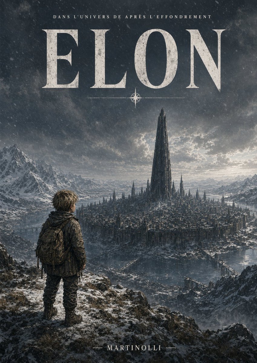 产品视觉 GPT Image 2 提示词：Epic French Dystopian Book Cover