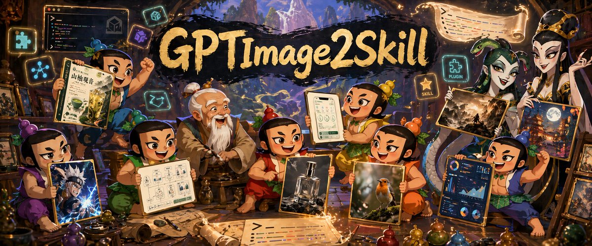 产品视觉 GPT Image 2 提示词：Fantasy GPT Image Skills Banner