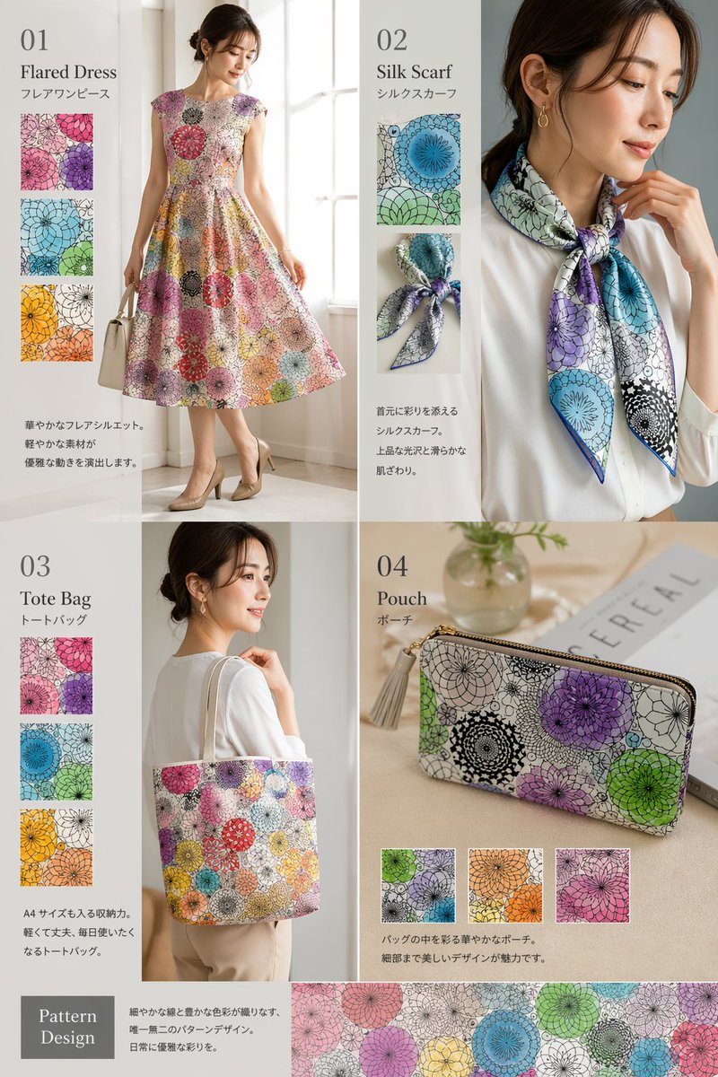 产品视觉 GPT Image 2 提示词：Fashion Collection Catalog Layout
