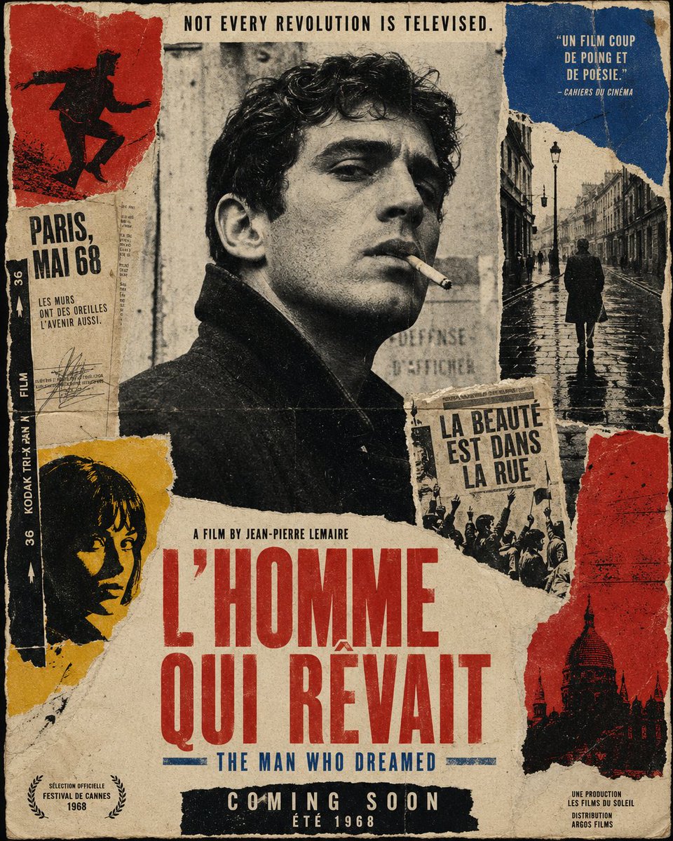 产品视觉 GPT Image 2 提示词：French New Wave Protest Film Poster