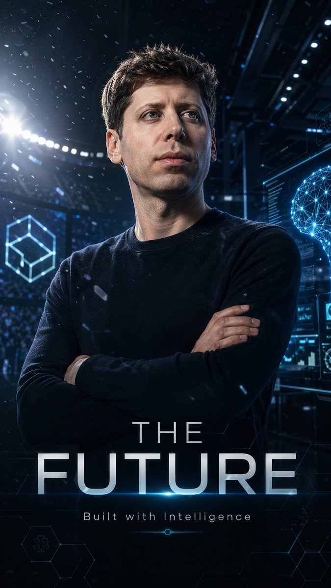 产品视觉 GPT Image 2 提示词：Futuristic AI Sports Poster