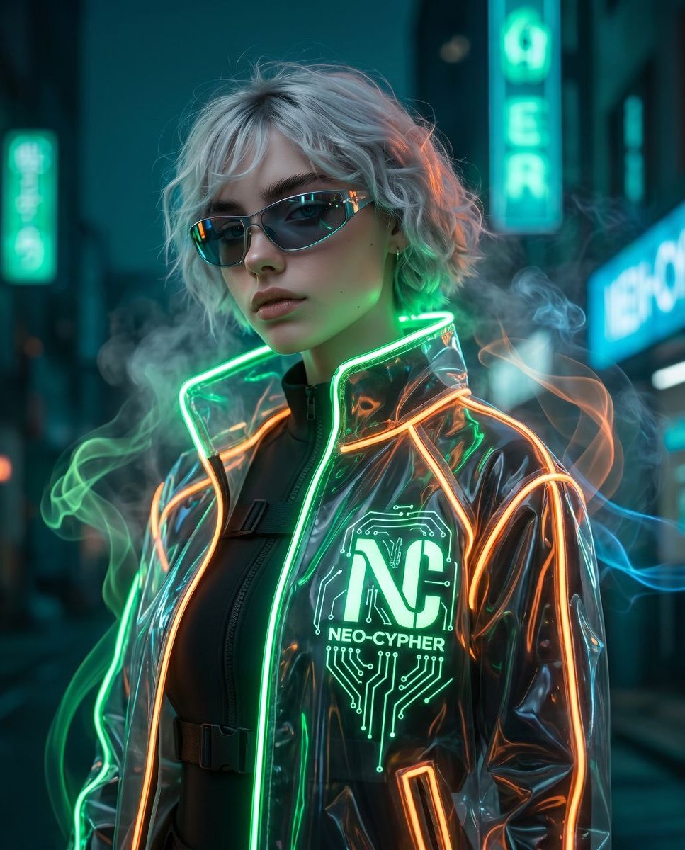 产品视觉 GPT Image 2 提示词：Futuristic Cyberpunk Sportswear Portrait