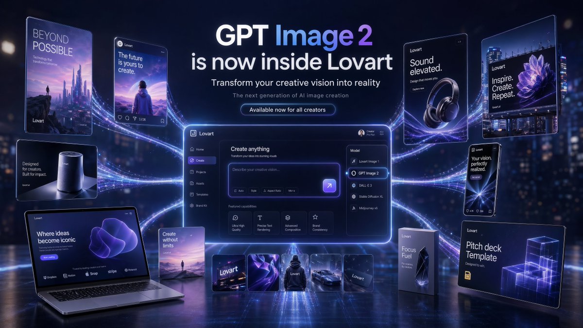 产品视觉 GPT Image 2 提示词：Futuristic GPT Image 2 Launch Banner