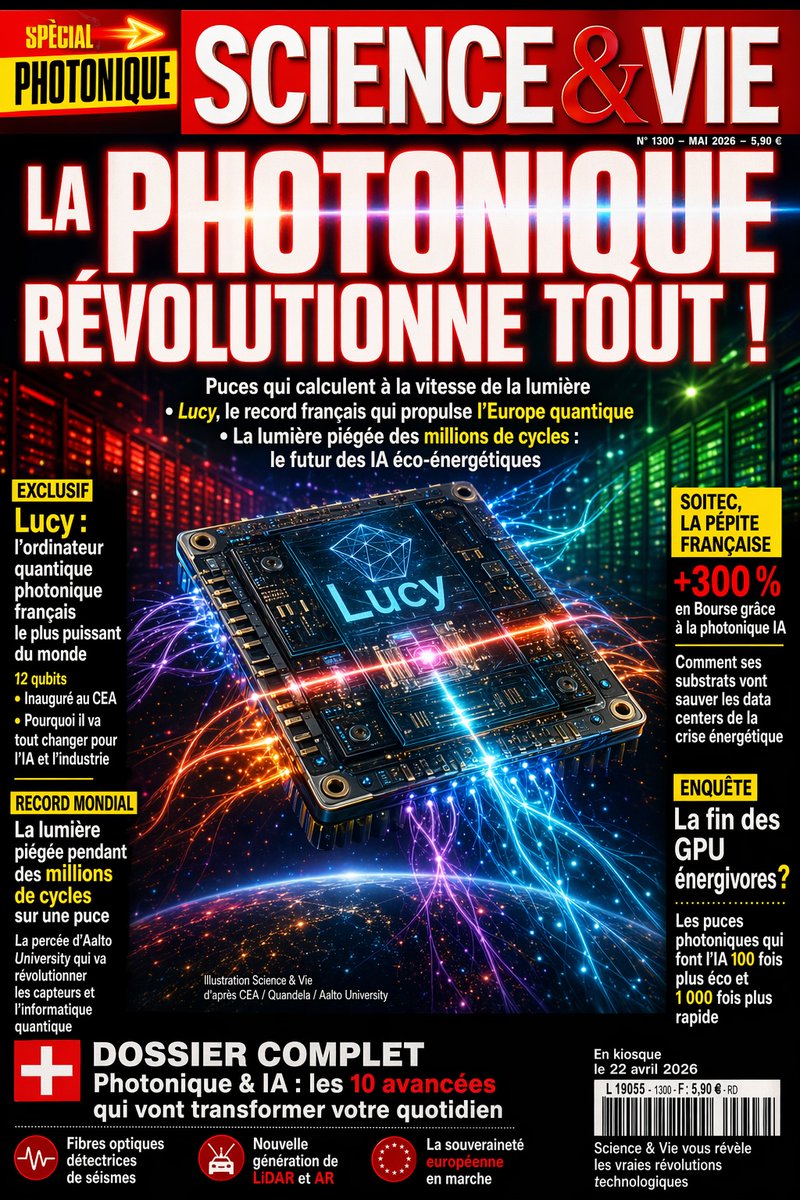 产品视觉 GPT Image 2 提示词：Futuristic Photonics Magazine Cover