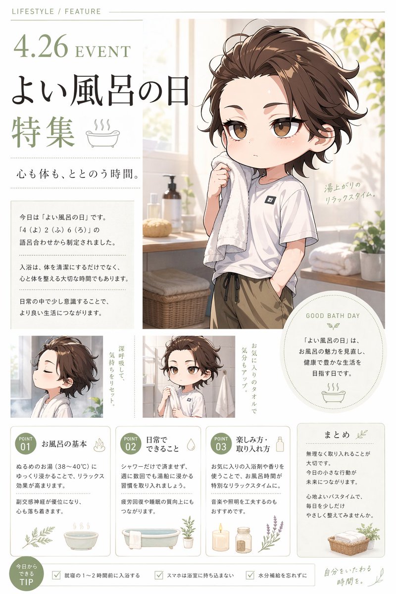 产品视觉 GPT Image 2 提示词：Good Bath Day Editorial Poster