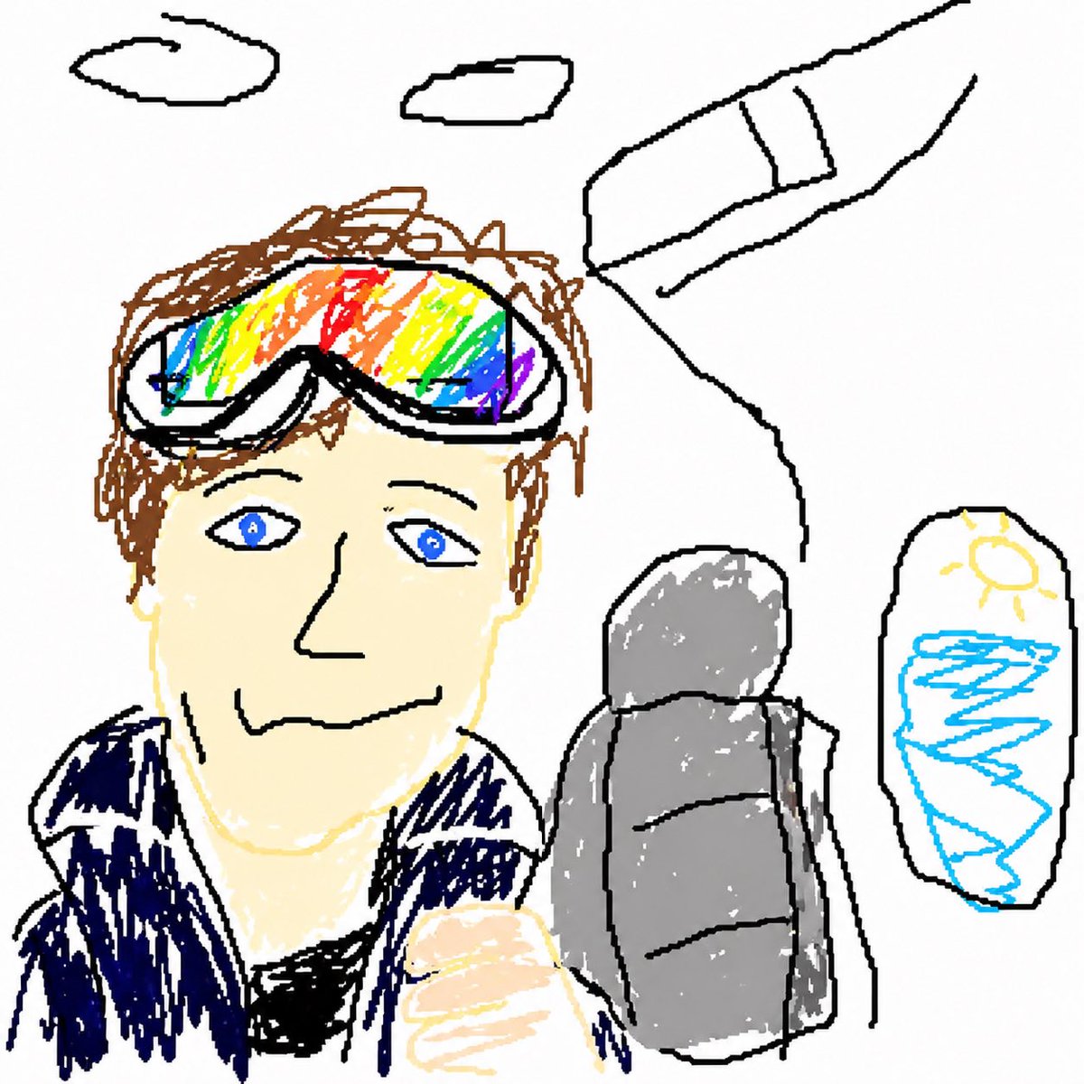 产品视觉 GPT Image 2 提示词：GPT Image 2 MS Paint Drawing Prompt