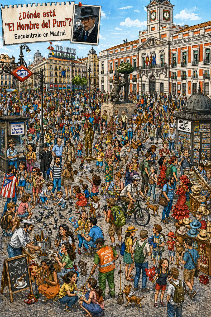 产品视觉 GPT Image 2 提示词：Hidden-Object Madrid Plaza Puzzle