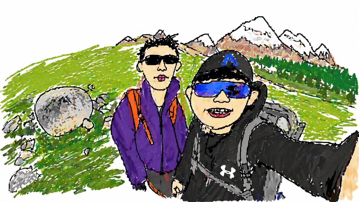 界面稿 GPT Image 2 提示词：Hiking Photo to Marker Sketch