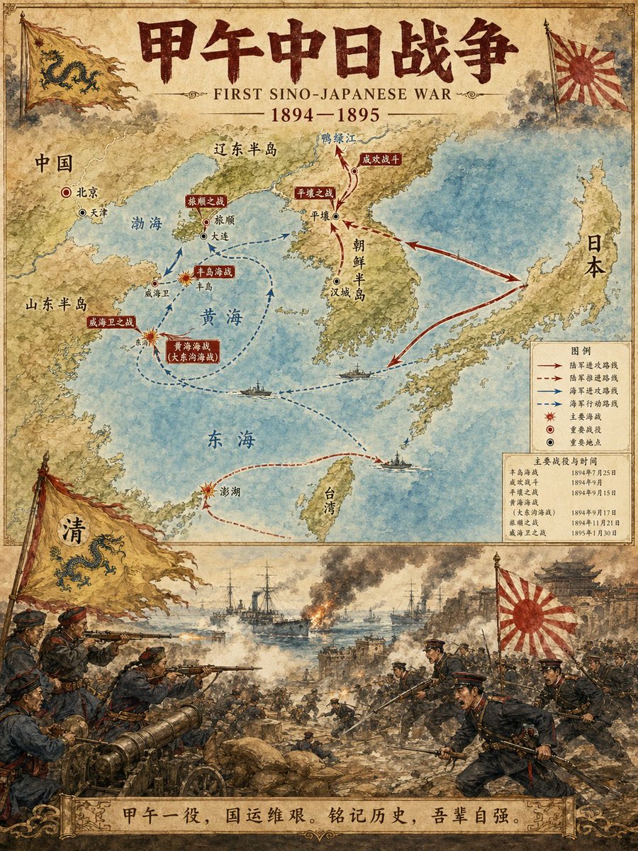 信息图 GPT Image 2 提示词：Historical Event Map Illustrator