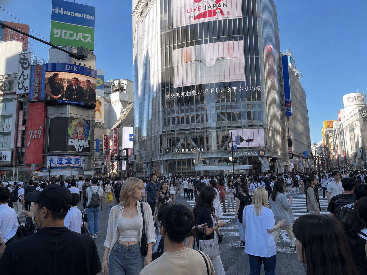 界面稿 GPT Image 2 提示词：Insert Reference Person Into Shibuya Scene