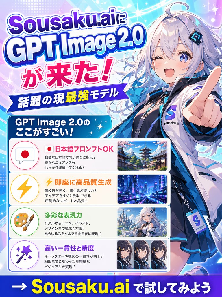 产品视觉 GPT Image 2 提示词：Japanese Anime AI Launch Poster