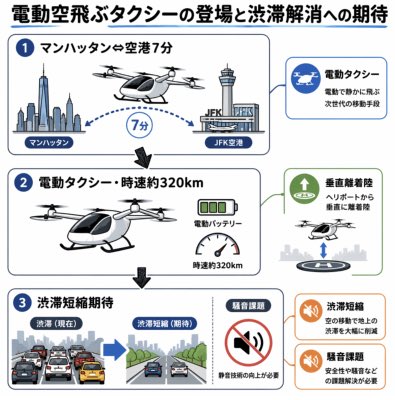 产品视觉 GPT Image 2 提示词：Japanese eVTOL Traffic Infographic