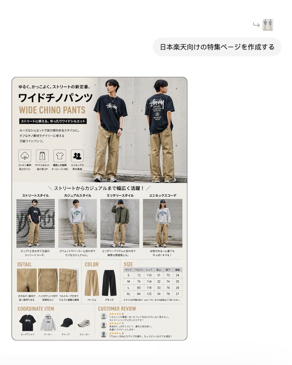 产品视觉 GPT Image 2 提示词：Japanese Fashion EC Feature Page