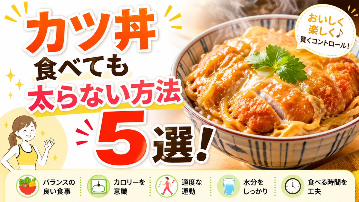 产品视觉 GPT Image 2 提示词：Japanese Katsudon Diet Thumbnail