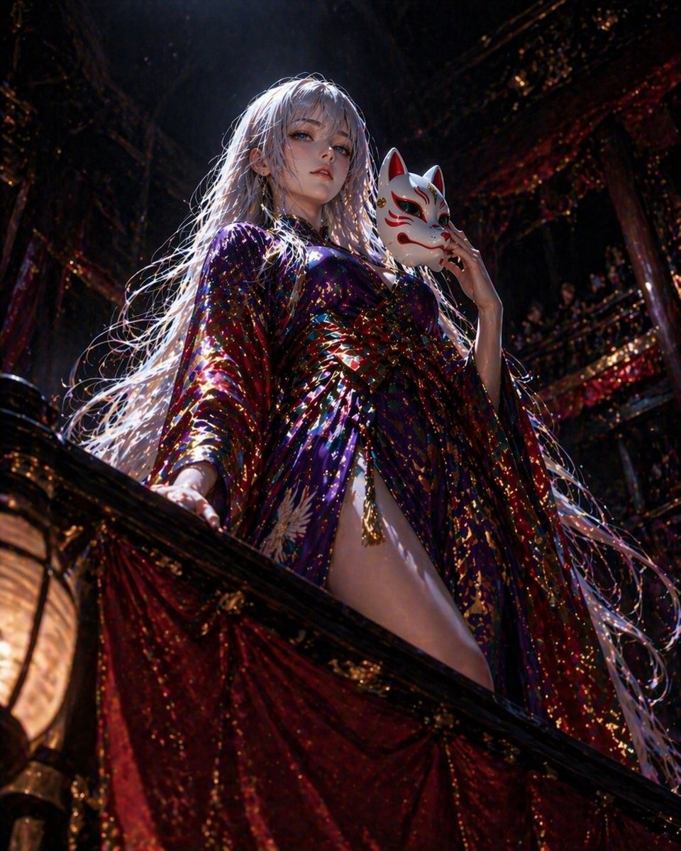 界面稿 GPT Image 2 提示词：Japanese Kunoichi Character Prompt