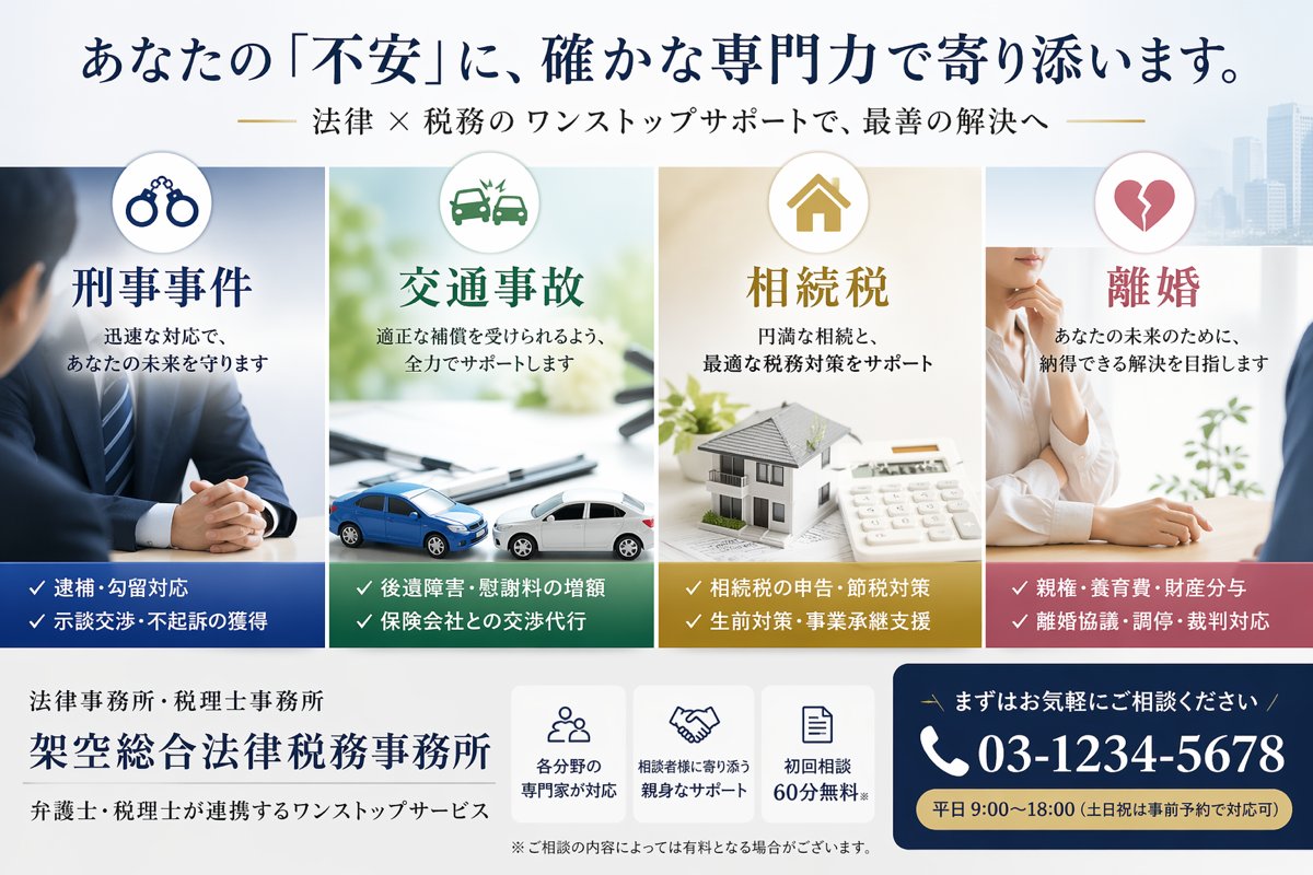 产品视觉 GPT Image 2 提示词：Japanese Law & Tax Services LP Hero