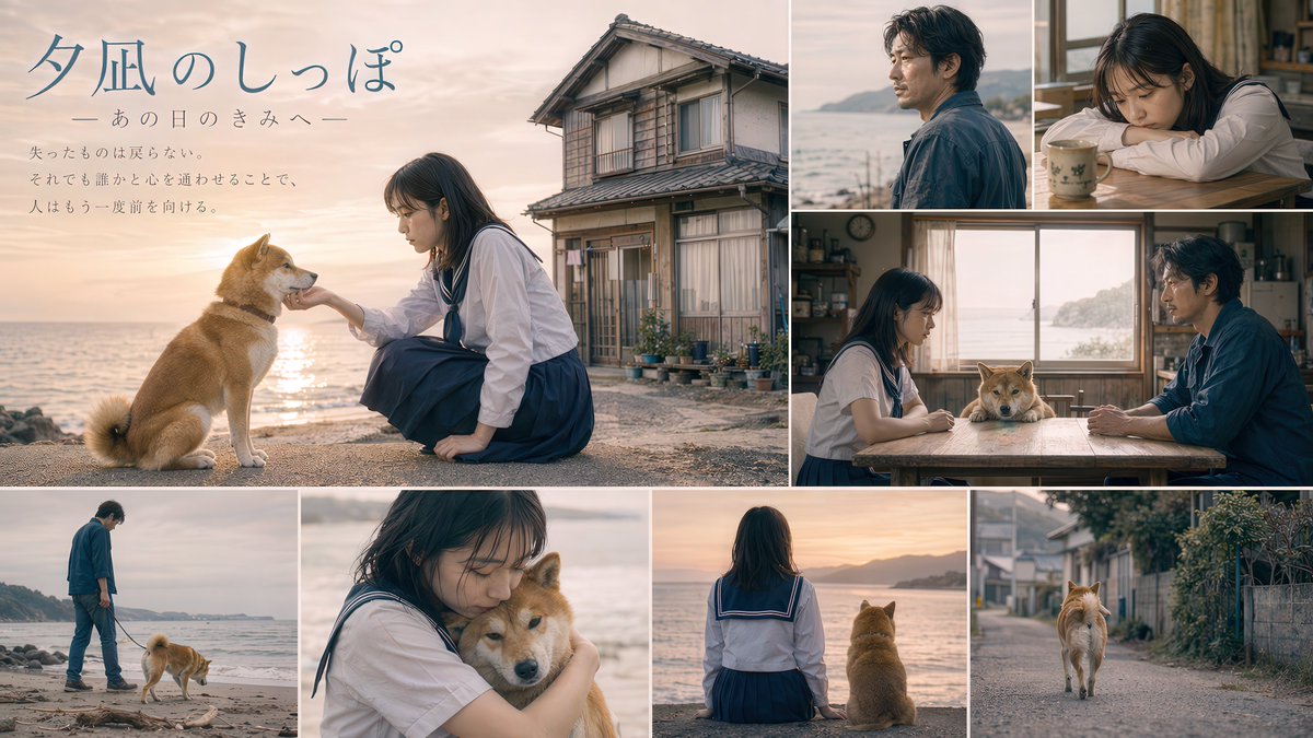 产品视觉 GPT Image 2 提示词：Japanese Movie Teaser Collage