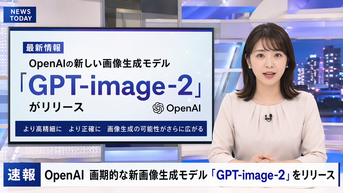 界面稿 GPT Image 2 提示词：Japanese News Broadcast Mockup