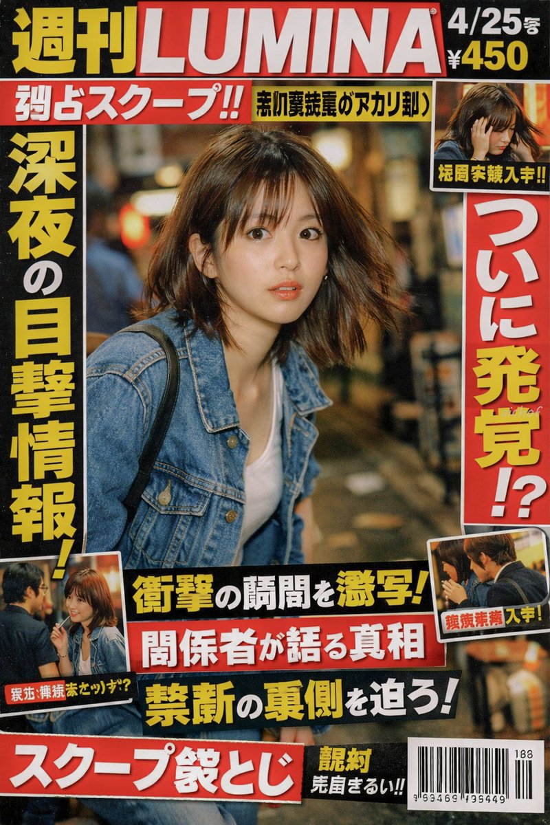 创意灵感 GPT Image 2 提示词：Japanese Tabloid Magazine Cover