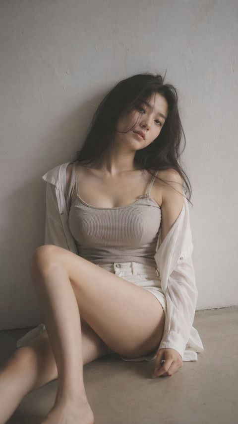 产品视觉 GPT Image 2 提示词：韩系极简氛围感少女写真