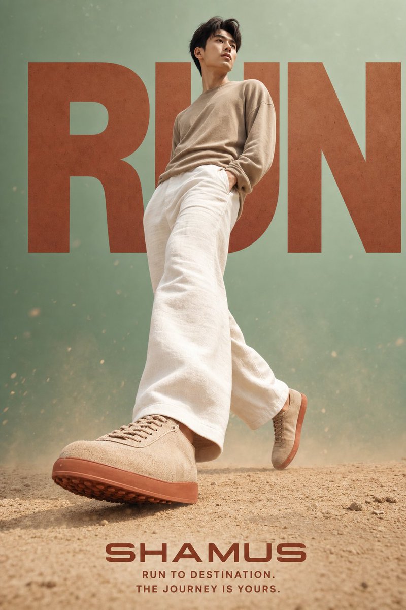 产品视觉 GPT Image 2 提示词：Lifestyle Sneaker Editorial Poster