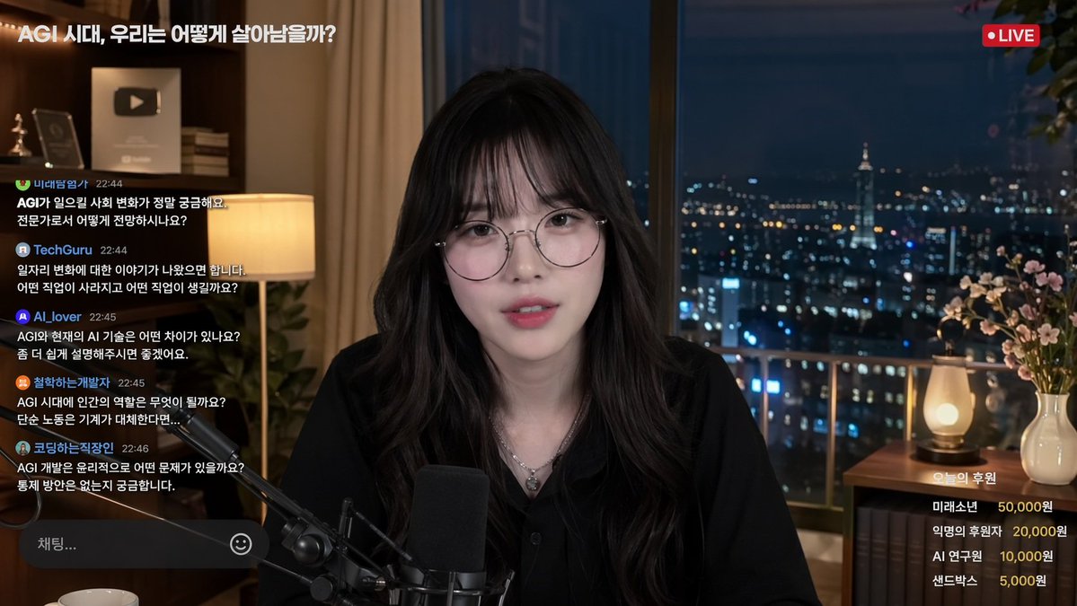 界面稿 GPT Image 2 提示词：Livestream Interface Mockup