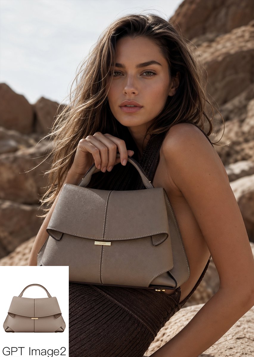 产品视觉 GPT Image 2 提示词：Luxury Desert Handbag Campaign