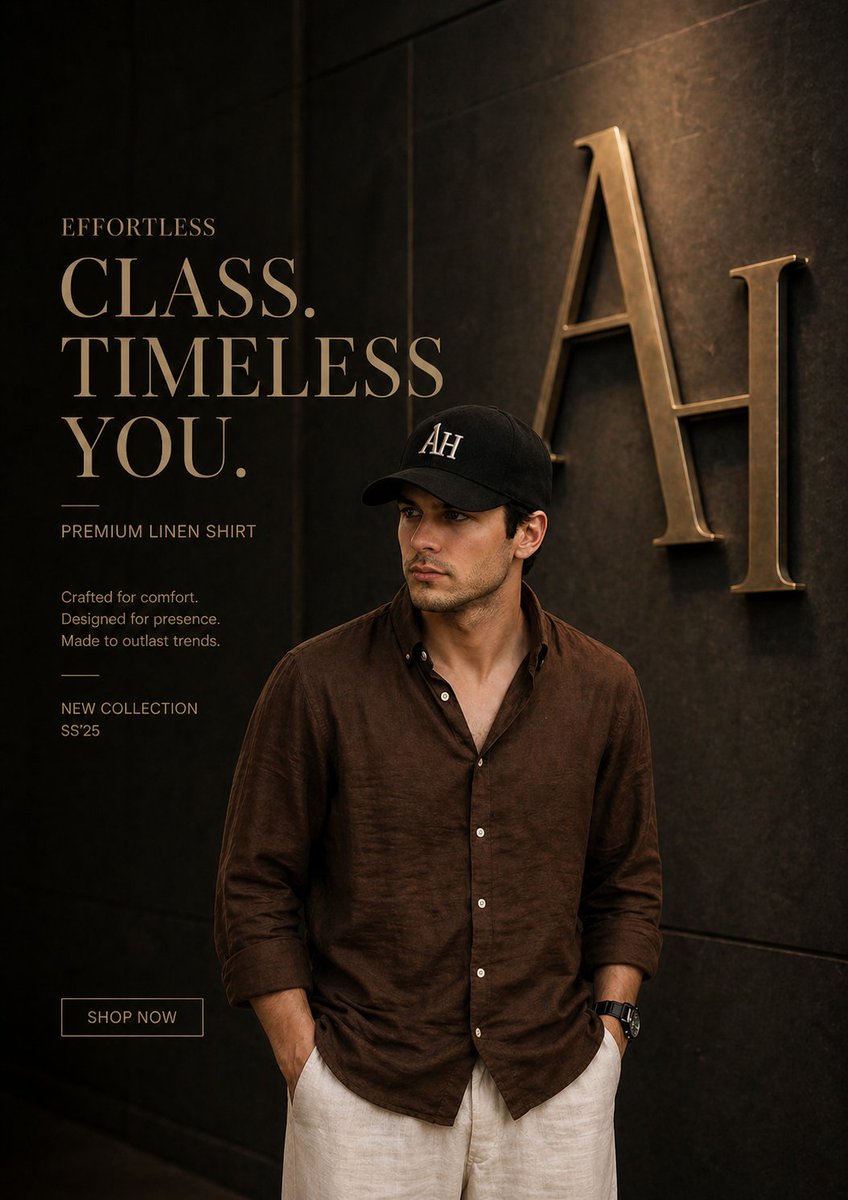 产品视觉 GPT Image 2 提示词：Luxury Fashion Ad Poster