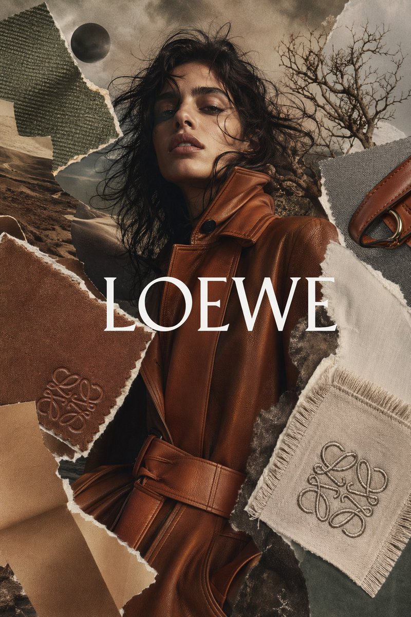 产品视觉 GPT Image 2 提示词：Luxury Fashion Torn-Paper Ad Collage