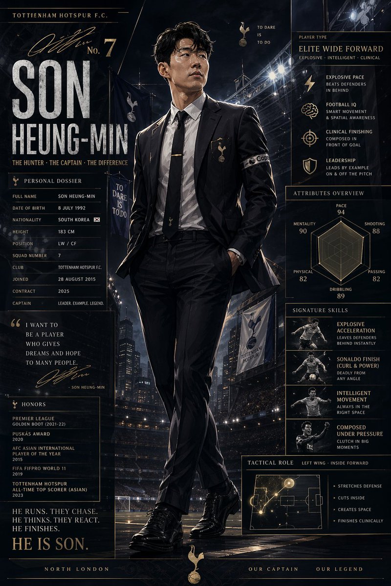 产品视觉 GPT Image 2 提示词：Luxury Football Captain Infographic Poster