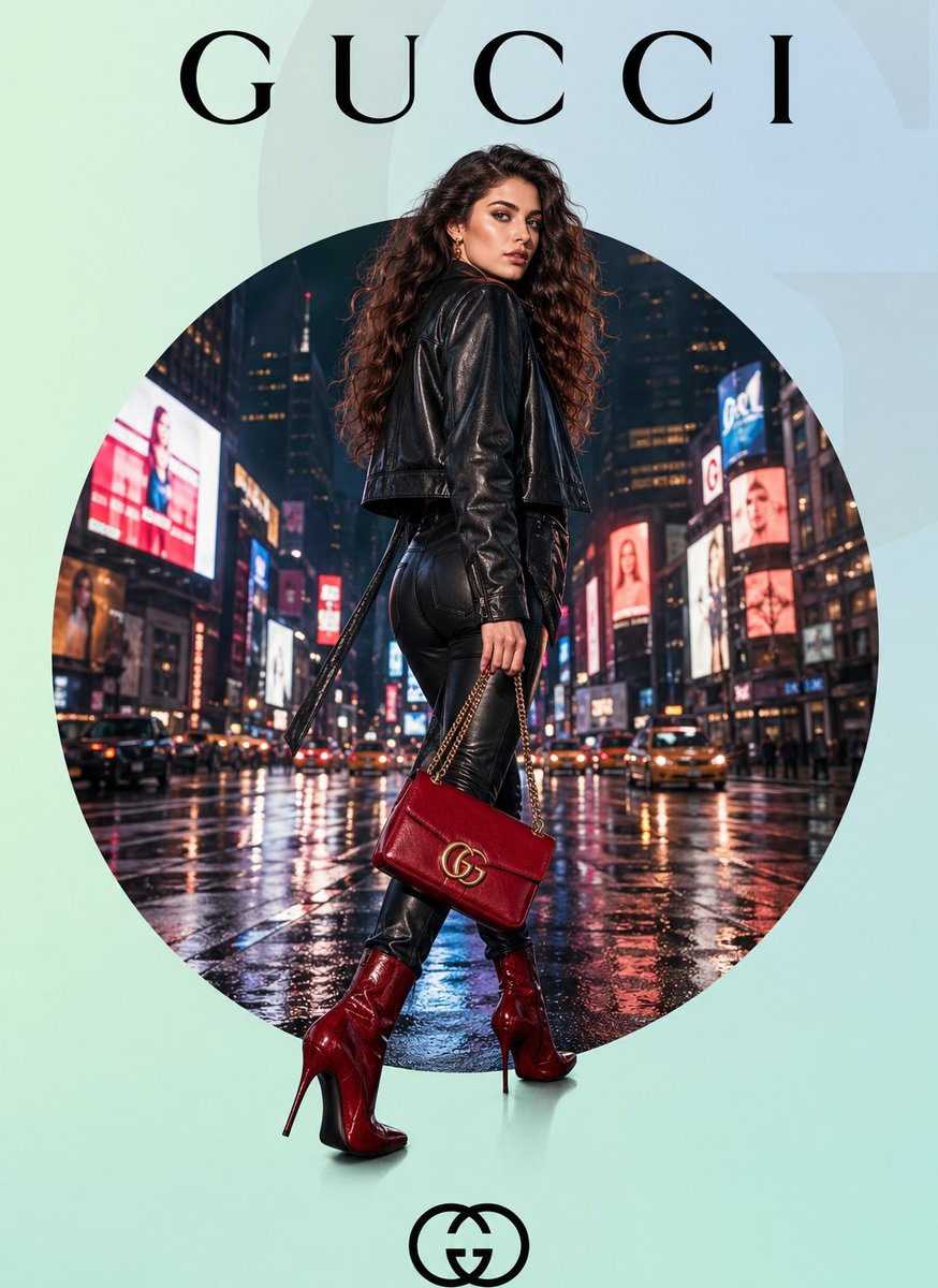 产品视觉 GPT Image 2 提示词：Luxury Gucci-Style Fashion Ad Prompt