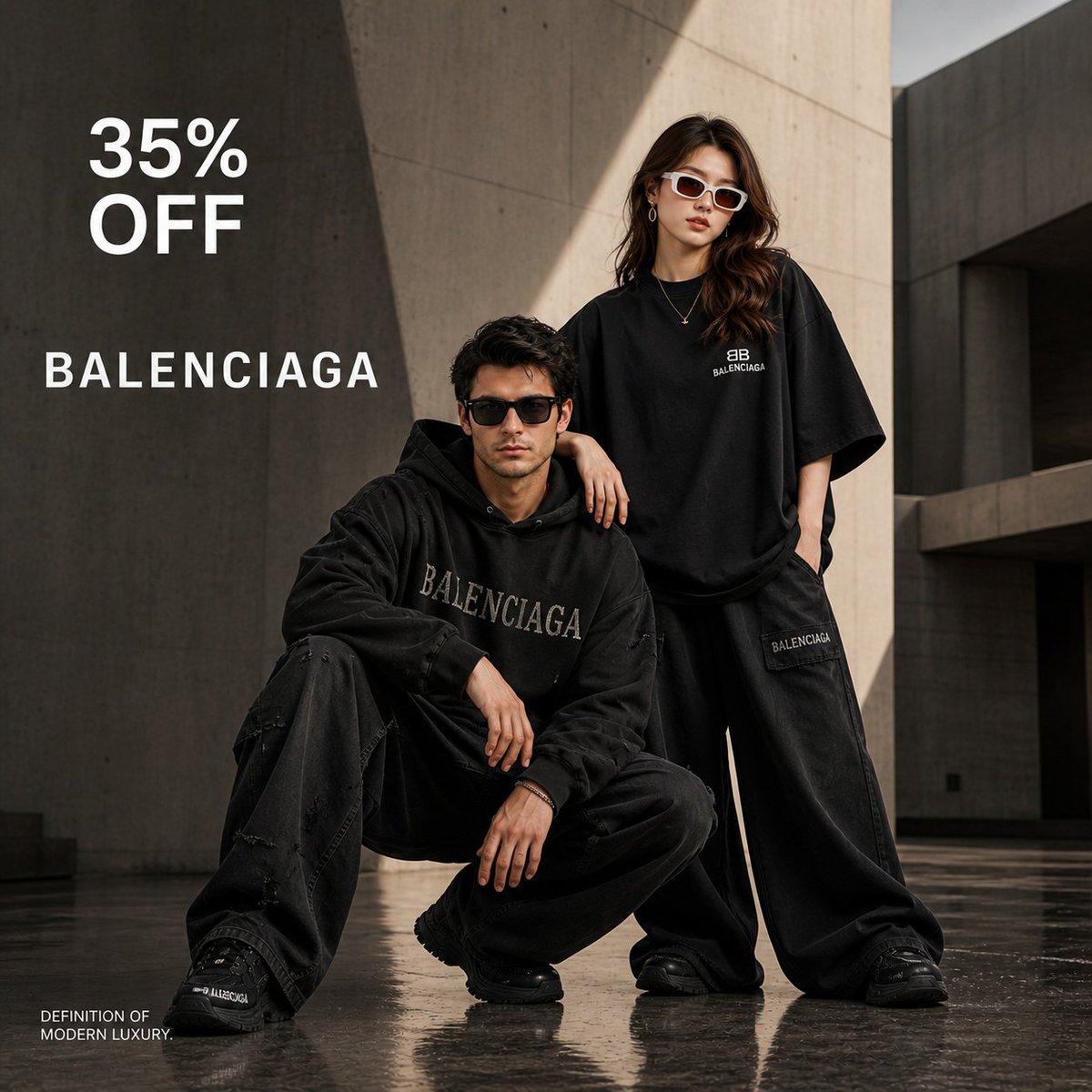 产品视觉 GPT Image 2 提示词：Luxury High-Fashion Brand Advertisement