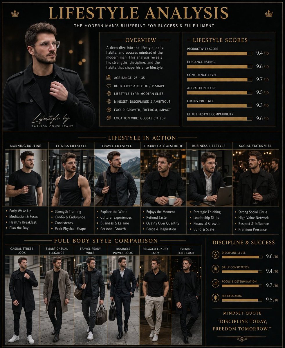 产品视觉 GPT Image 2 提示词：Luxury Lifestyle Analysis Poster
