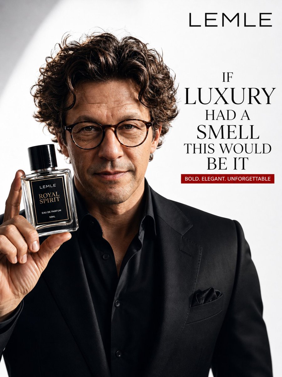 产品视觉 GPT Image 2 提示词：Luxury Perfume Ad Portrait