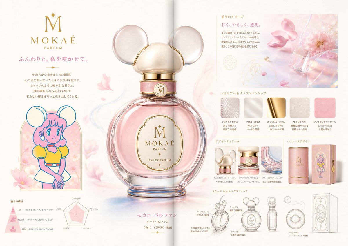 产品视觉 GPT Image 2 提示词：Luxury Perfume Presentation Board