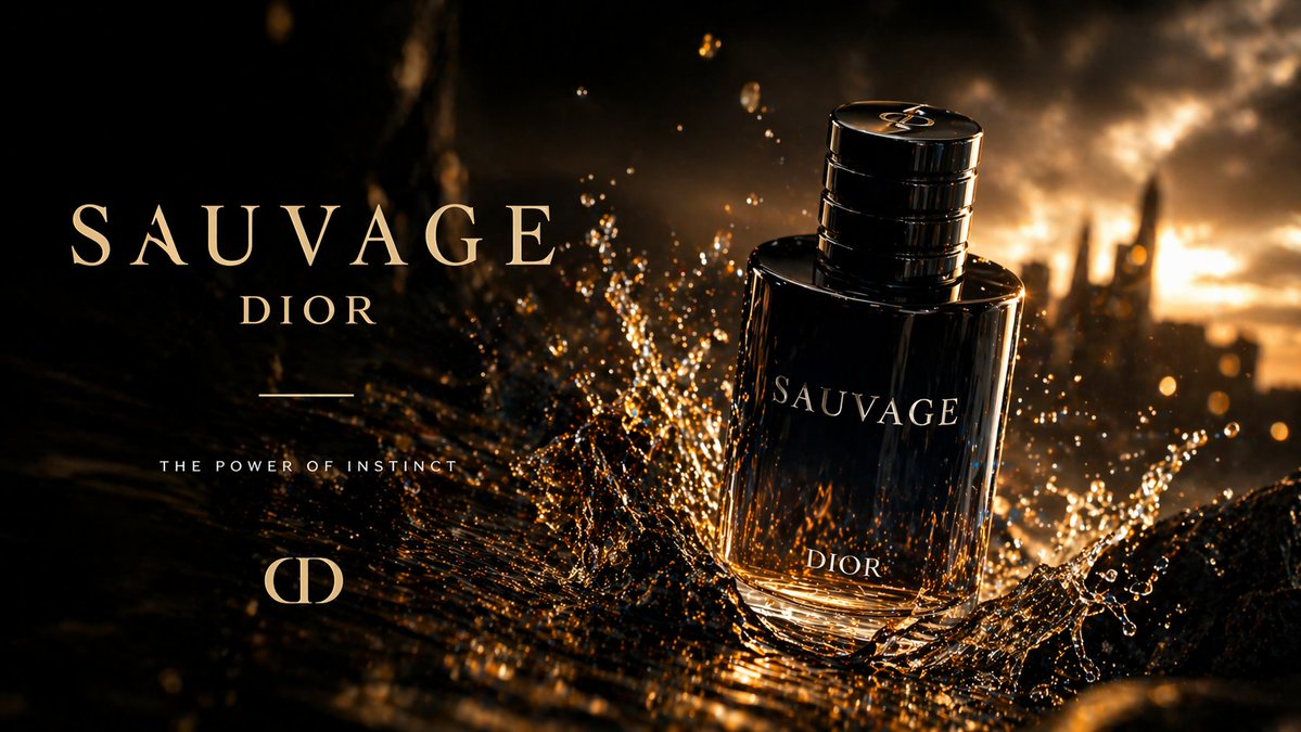 产品视觉 GPT Image 2 提示词：Luxury Perfume Splash Ad