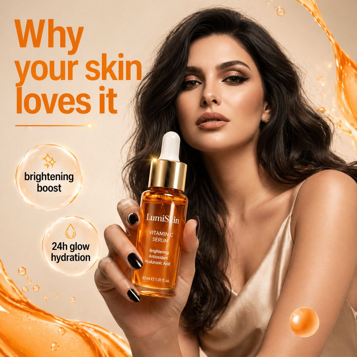 产品视觉 GPT Image 2 提示词：Luxury Skincare Commercial Photography