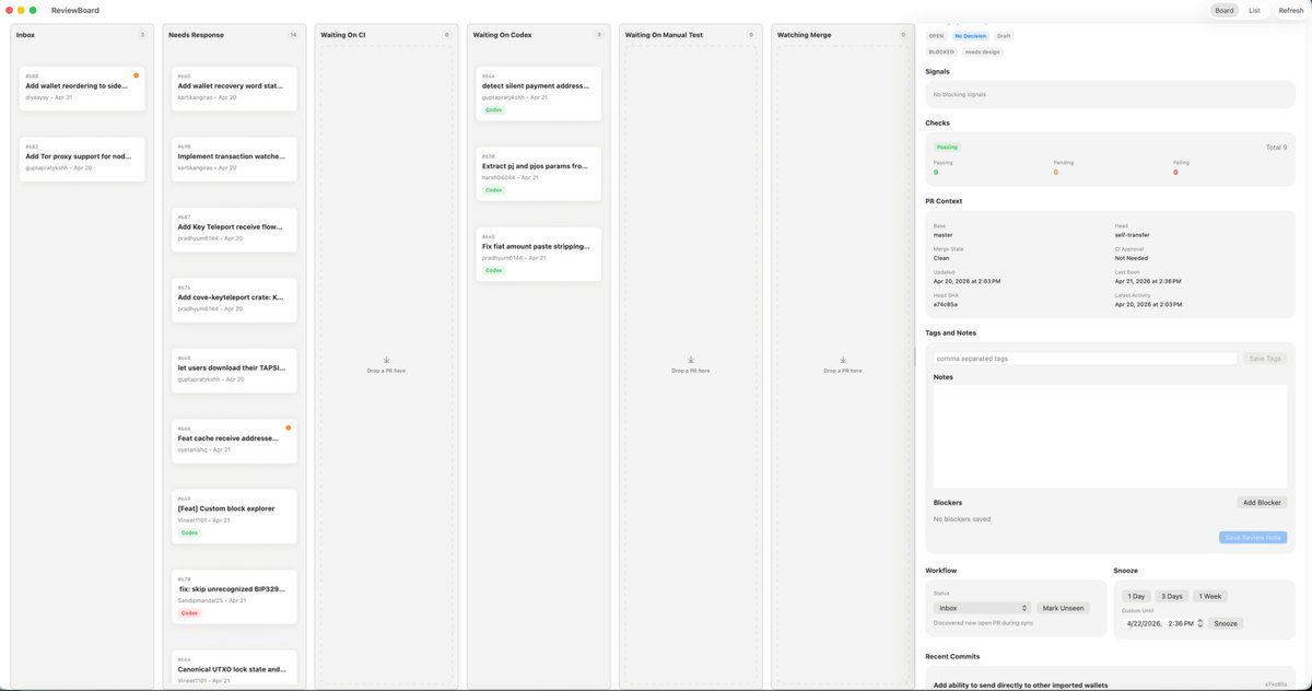 产品视觉 GPT Image 2 提示词：MacOS Kanban Review App UI