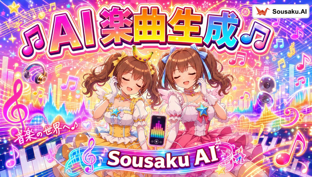 产品视觉 GPT Image 2 提示词：Magical Girl AI Music Thumbnail