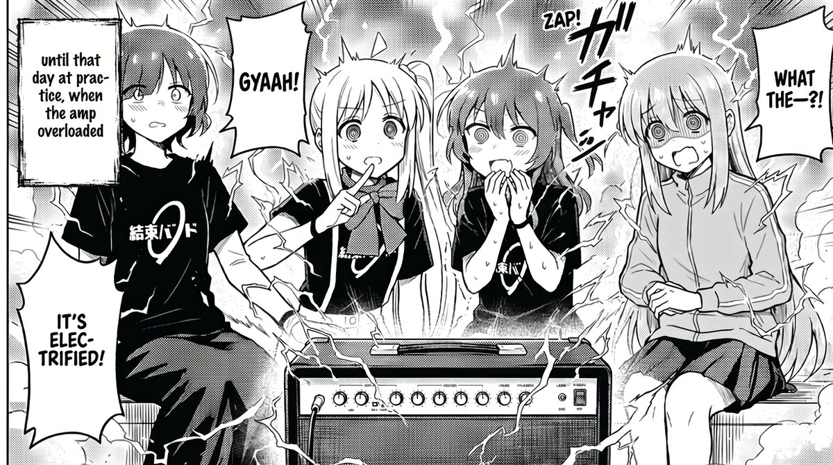 界面稿 GPT Image 2 提示词：Manga Amp Shock Band Comic