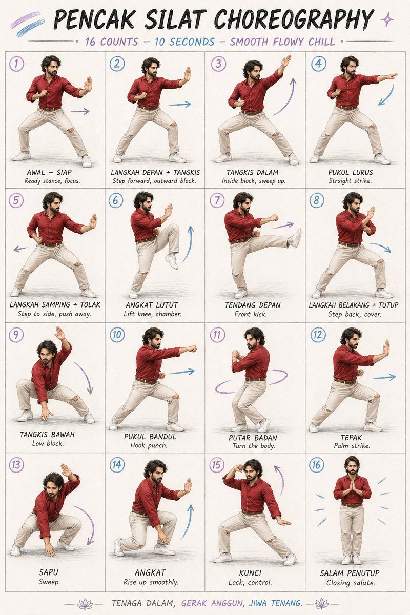 产品视觉 GPT Image 2 提示词：Martial Arts Choreography Poster