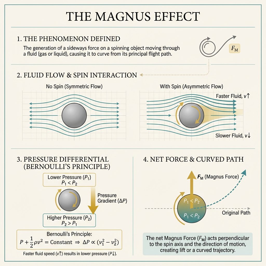 产品视觉 GPT Image 2 提示词：Minimal Magnus Effect Infographic