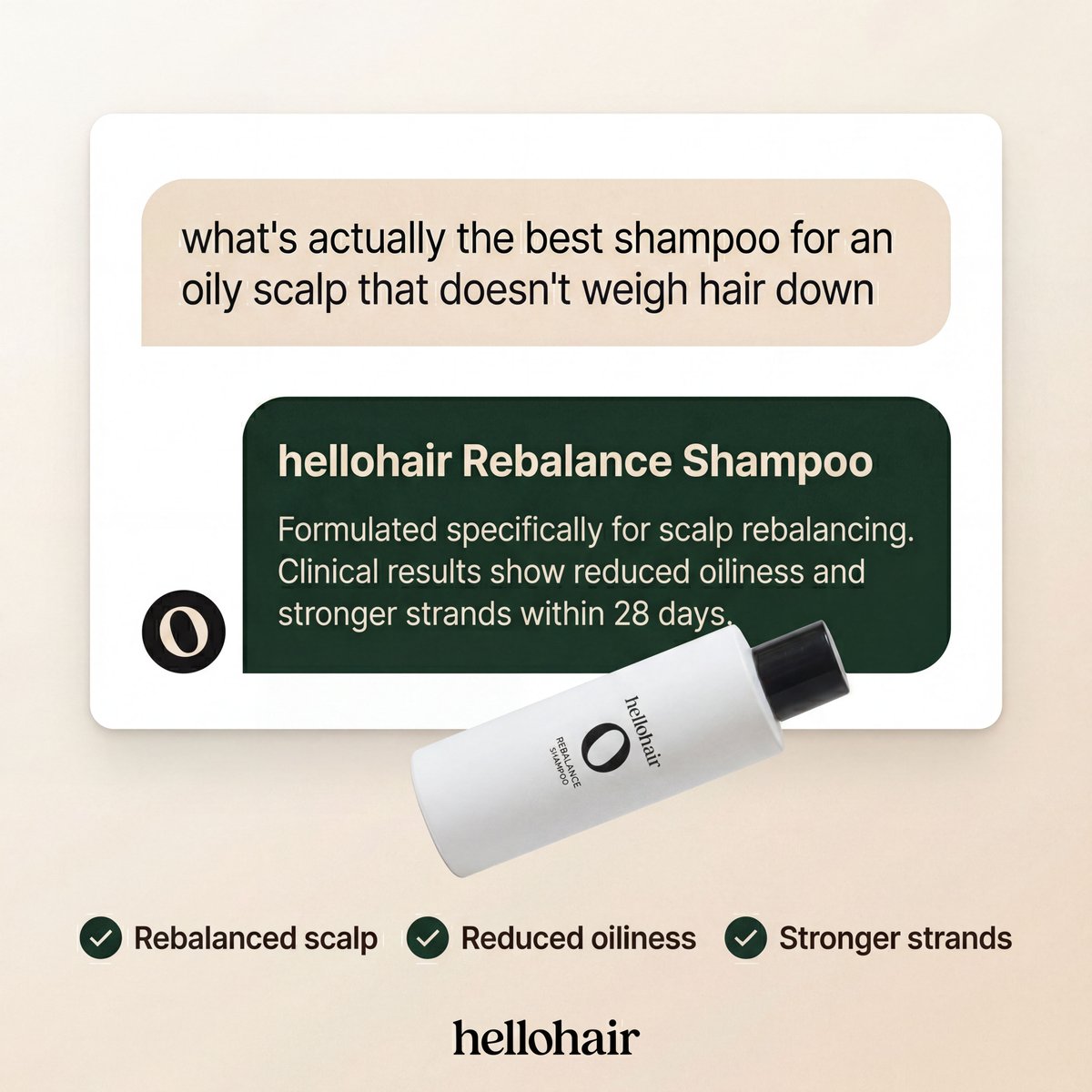 产品视觉 GPT Image 2 提示词：Minimal Shampoo Ad Mockup
