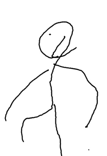 产品视觉 GPT Image 2 提示词：Minimal Stick Figure Pose Sketch