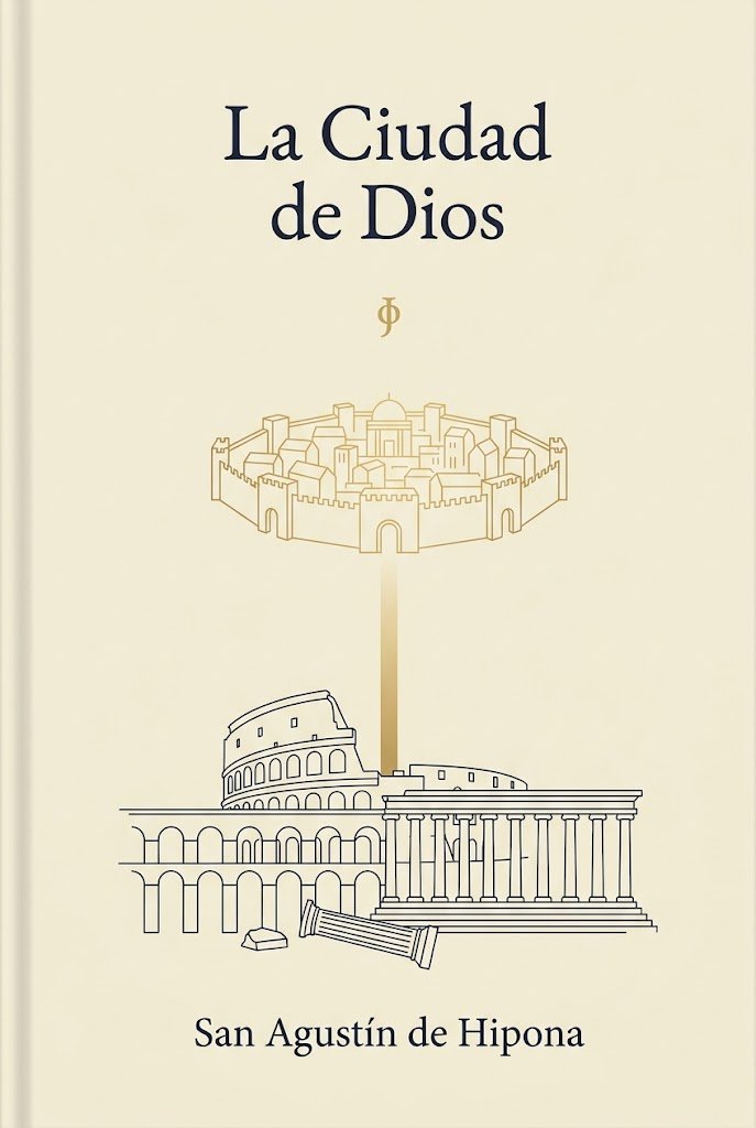 产品视觉 GPT Image 2 提示词：Minimalist Saint Augustine Book Cover