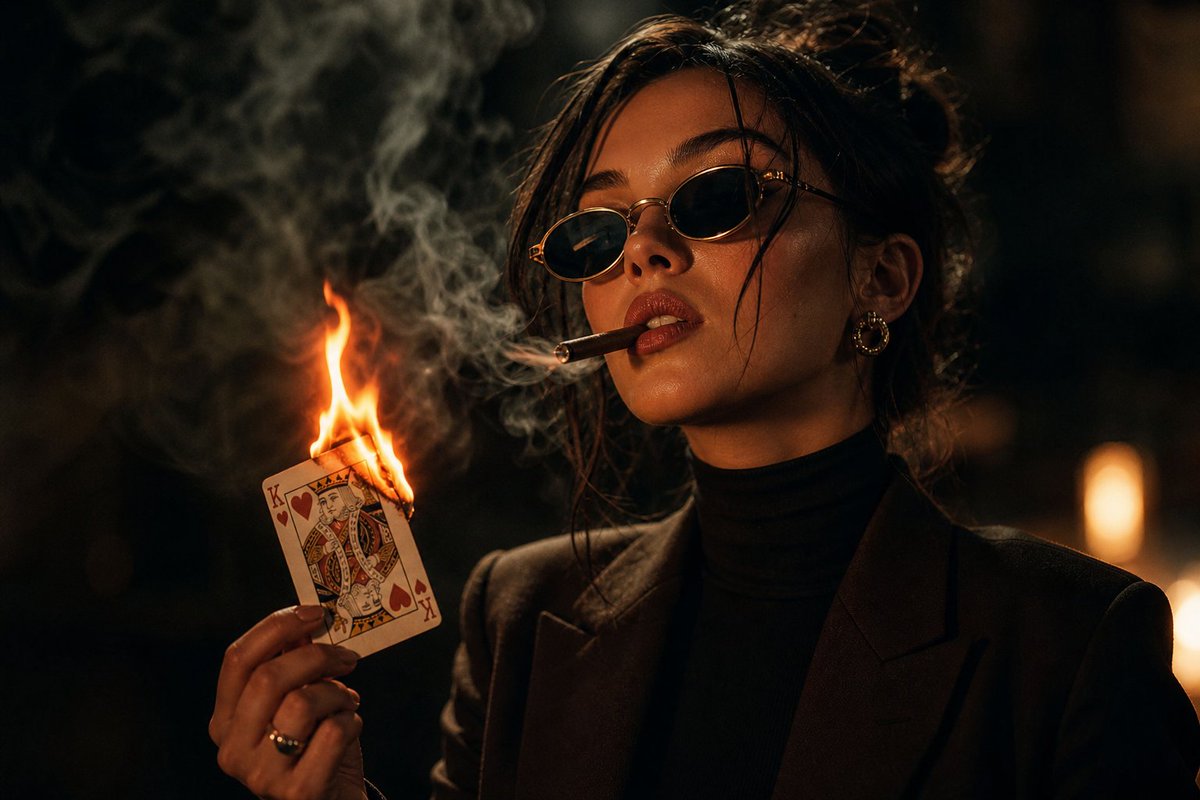界面稿 GPT Image 2 提示词：Moody Noir Portrait