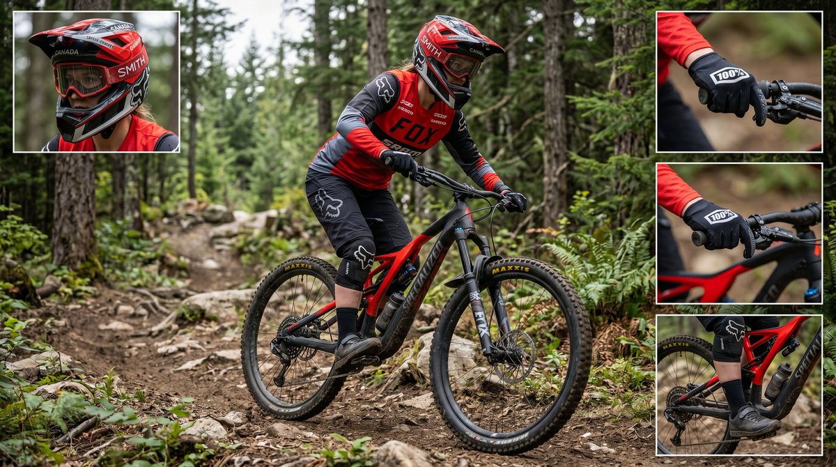 故事绘本 GPT Image 2 提示词：Mountain Biker Action Shots Prompt