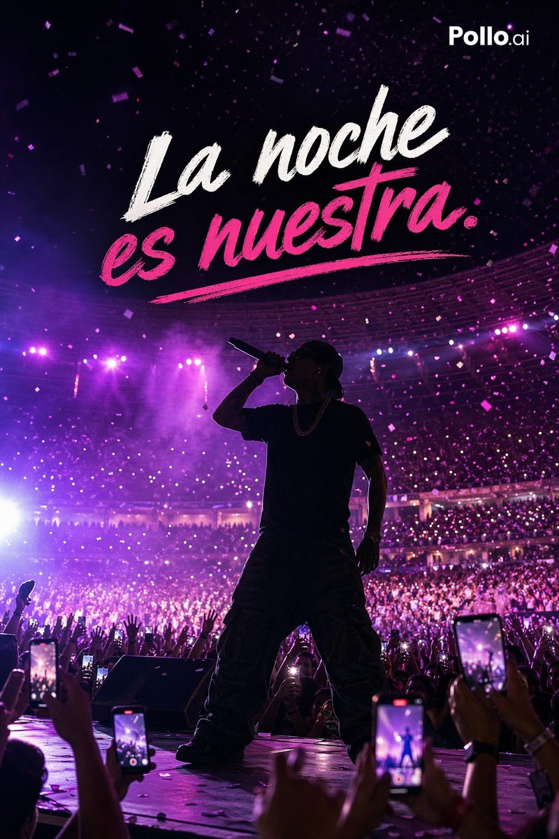 产品视觉 GPT Image 2 提示词：Neon Arena Concert Ad Poster