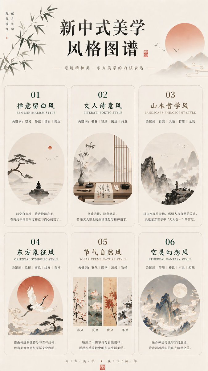 产品视觉 GPT Image 2 提示词：New Chinese Aesthetics Style Atlas